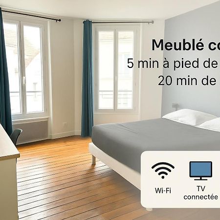 Appartement Maciet 2- Centre Ville Meaux-Gare-Disney Exterior foto